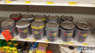 Lot of (11) gallons rustoleum paint