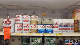 Lot of assorted KILZ primer and sealer