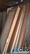 Lot of approximately (70) assorted doors