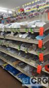 Lot of assorted electrical parts and accessories etc, including wall plates, switches, plugs, outlet