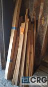 Lot of assorted oak molding