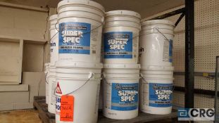 Lot of (12) assorted 5 gal. pails paint