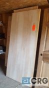 Lot of (13) assorted wood doors