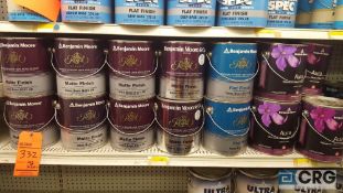 Lot of (41) gallons Benjamin Moore paints