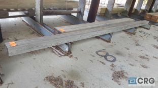 Lot of (2) assorted LVL engineered beams, (1) 5 1/2 x 12 x 12, (1) 5 1/2 in. x 7 in. x 18 in.