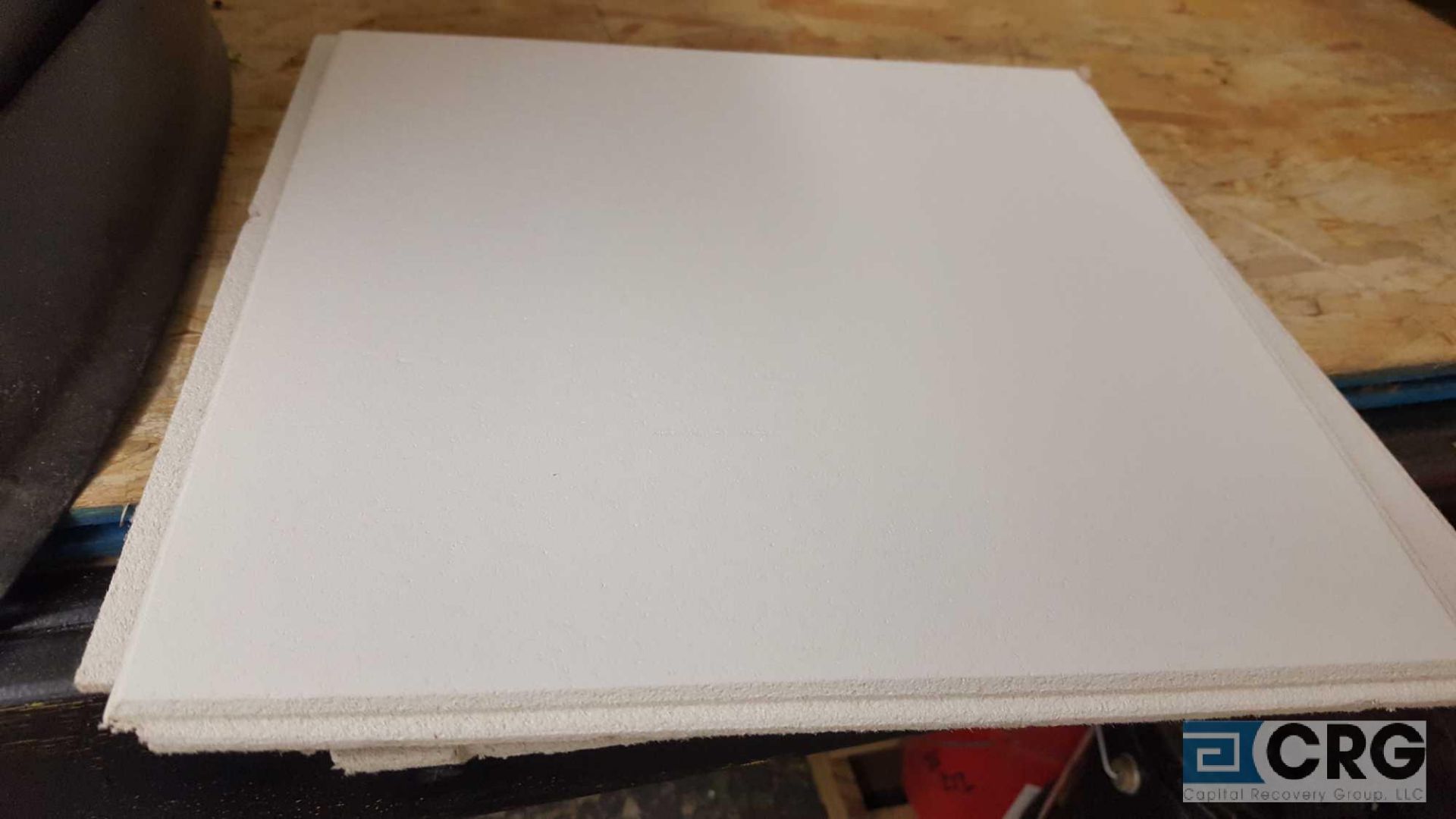 Lot of (4) boxes wood fiber ceiling tiles, 12 x 12 x 1/2 in., 32 sq. ft. total - Image 3 of 3