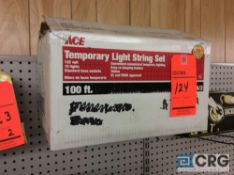 Ace 100 ft. string of temporary lights (NEW) no bulbs included