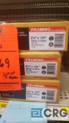 Lot of (3) boxes of Bostitch framing nails for pneumatic nailer see photo for