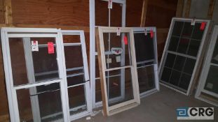 Lot of (16) assorted windows