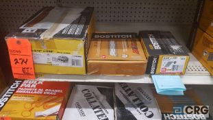 Lot of (3) assorted boxes of nails for pneumatic nailers see photo for details