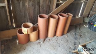 Lot of assorted clay thimbles