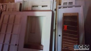 Lot of approximately (37) assorted doors