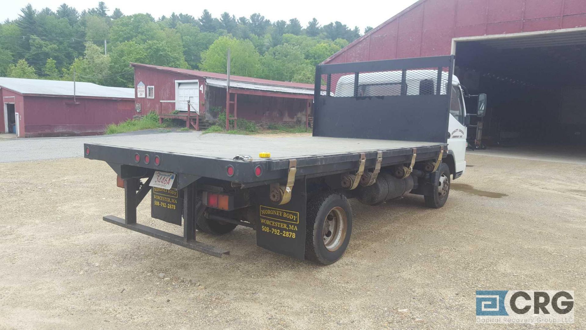 2005 Mitsubishi Fuso, 14' flat bed truck, diesel, AT, power wibdows, power locks, CD stereo, 17995 # - Image 5 of 5