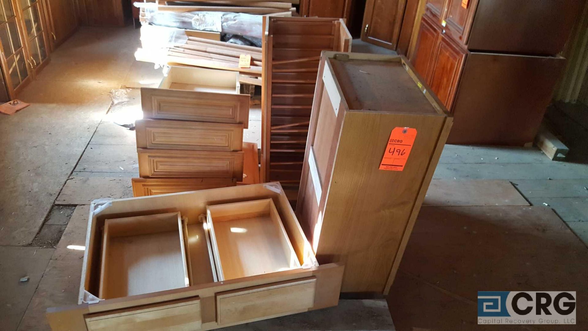 Lot of (20) assorted wood cabinets and cabinet accessories, etc. - Image 3 of 6