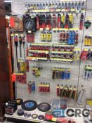 Lot of asst perishable tools including sawzall blades, scroll saw blades, drill bits, boring bits,