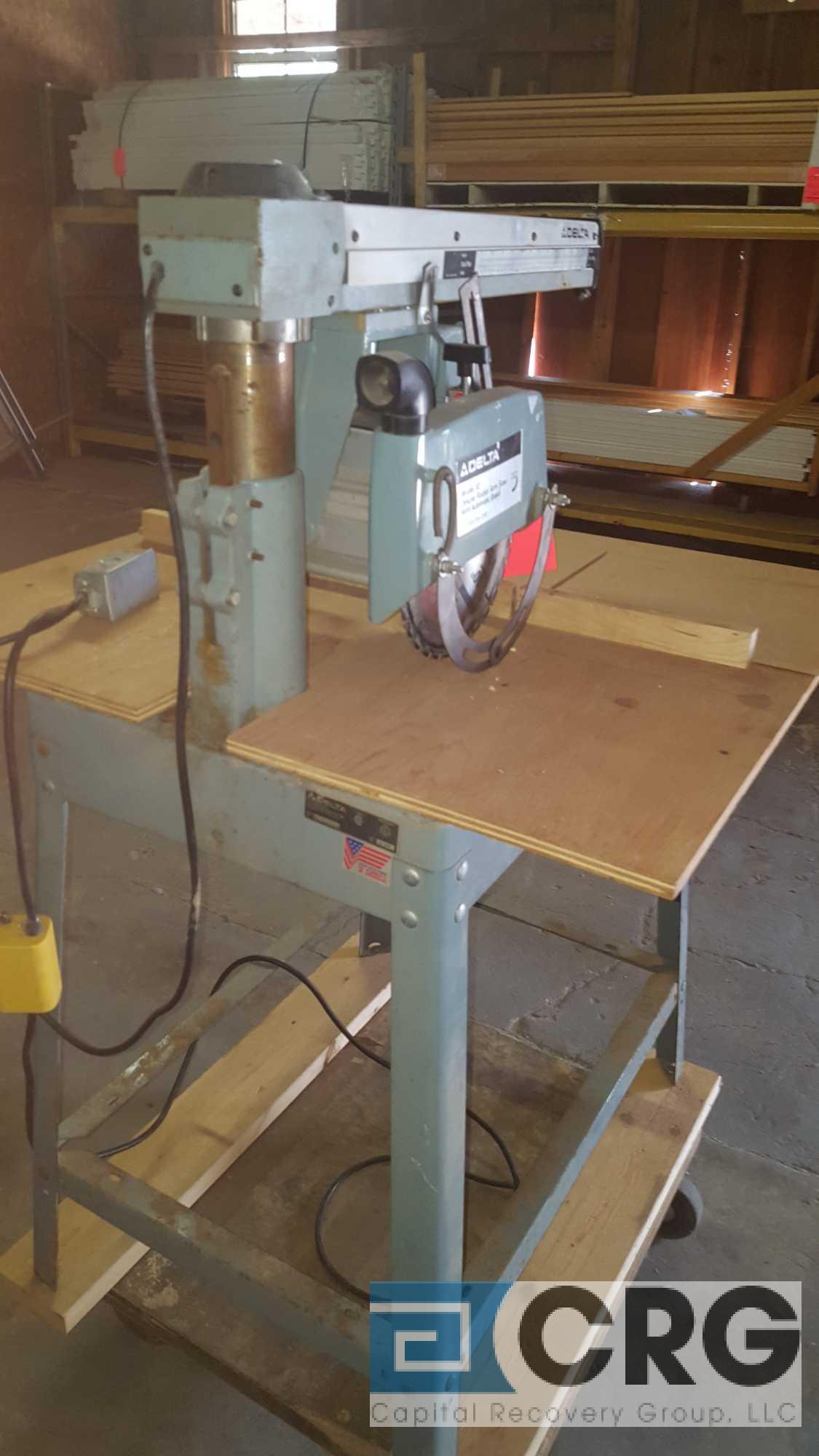 Delta radial arm saw, Cat. No. 33-990