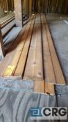 Lot of (8) 7 in. by 14 ft. long wood boards