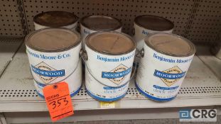 Lot of (3) gallons of Benjamin Moore deck stain