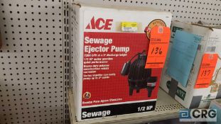 Ace 44855 sewage ejector pump, 7200 GPH capacity, NEW