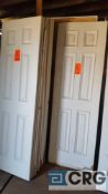 Lot of (10) assorted doors, (9) 24 in. wide and (1) 26 in. wide