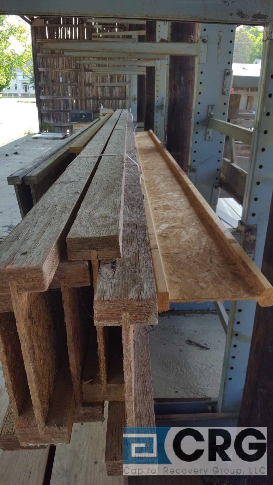 Lot of (5) assorted wood I beams, (1) 3 1/2 in. x 14 in. x 14 ft., (4) 3 1/2 in. x 14 in. x 22 ft. - Image 3 of 3