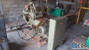 Danckaert gang rip saw, model unknown, 15 kw, 3 ph. with power control box, s/n F913