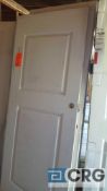 Lot of (6) assorted 32 in. wide doors