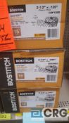 Lot of (3) assorted boxes of Bostitch nails for pneumatic nailers see photos for details