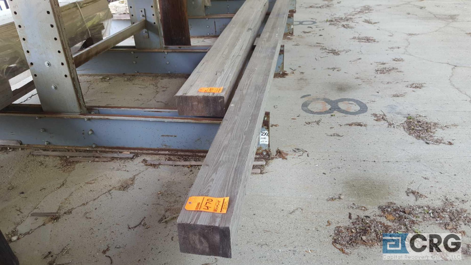 Lot of (2) assorted LVL engineered beams, (1) 5 1/2 x 12 x 12, (1) 5 1/2 in. x 7 in. x 18 in. - Image 2 of 4