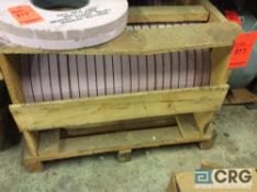 Lot of (20) 20” x 8” x 1” grinding wheels, NEW IN CRATE