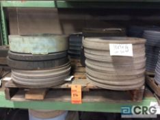 Lot of asst grinding wheels, contents of (5) skids