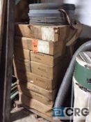 Lot of asst grinding wheels