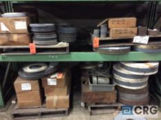 Lot of asst grinding wheels, contents of (4) skids (ONLY GRINDING WHEELS)