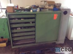 Steel parts cabinet, 5 ft