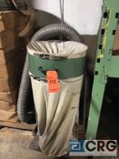 Portable single bag dust collector