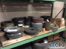 Lot of asst grinding wheels, contents of (5) skids