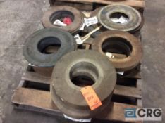 Lot of (14) asst grinding wheels