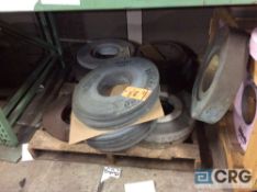 Lot of asst grinding wheels, contents of (2) skids