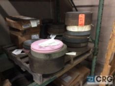 Lot of asst grinding wheels, contents of (3) skids