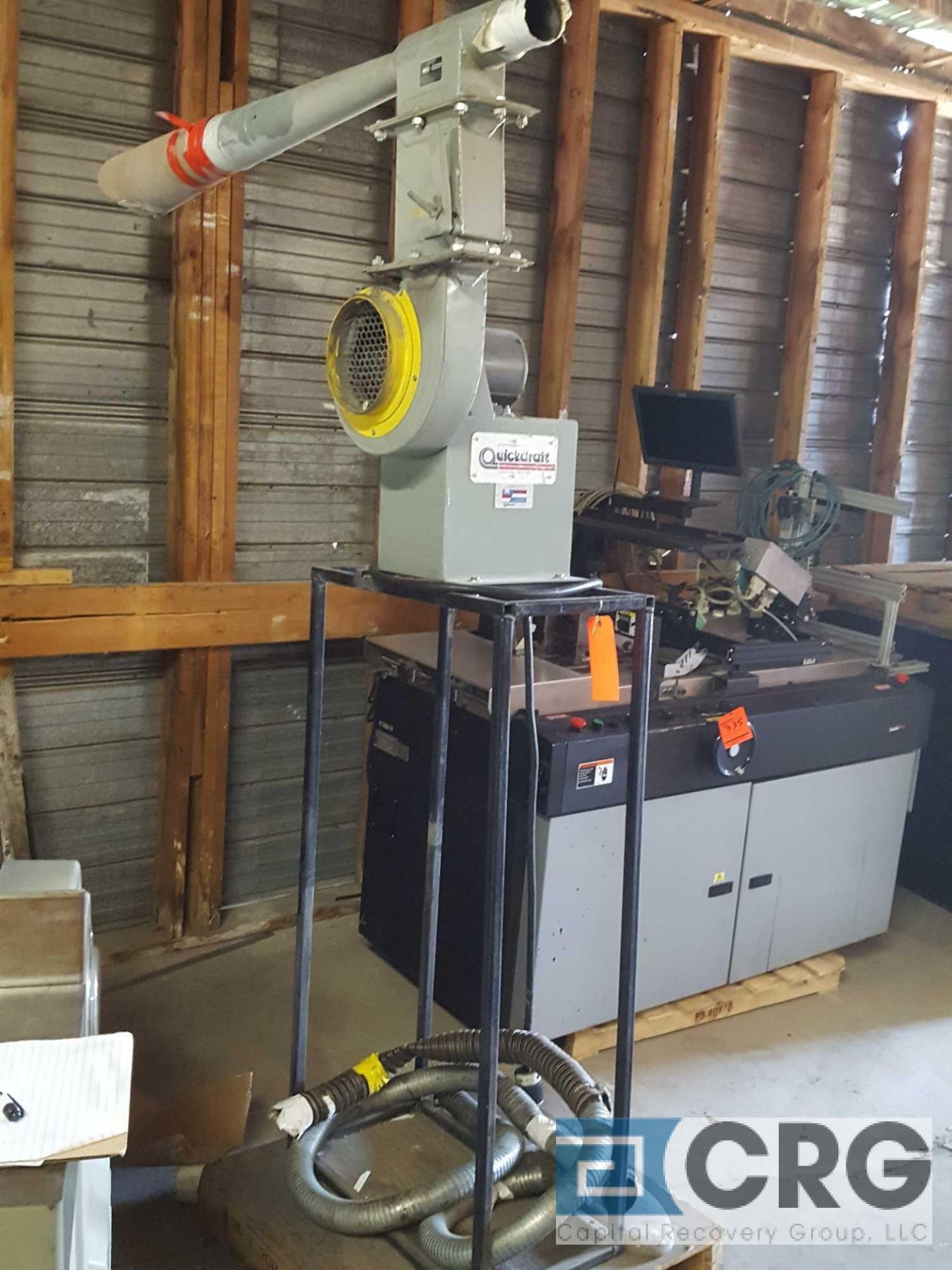 Quickdraft waste removal blower, 3 Ph. - LOCATED AT 524 ROUTE 7 SO., MILTON, VT - Image 2 of 3