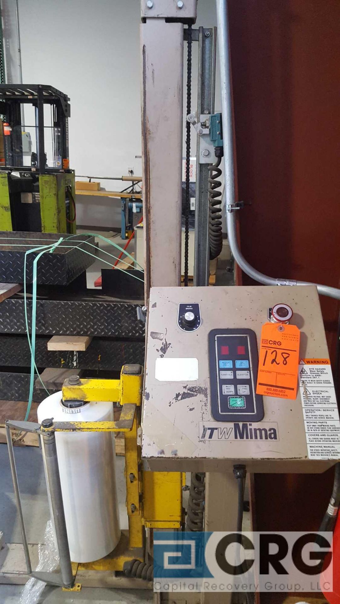 ITQ Mima automatic pallet stretch wrapper. Model and serial numbers unavailable. - Image 3 of 3