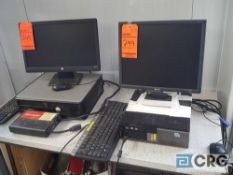 Lot of assorted computers, monitors, keyboards, and accessories etc.