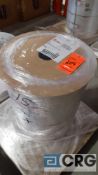 Lot of (2) new rolls of 13 in. paper stock, SILVER 2 MIL METALIZED BOPP ITC / S7000/ /40# .002