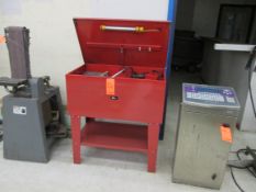 Northern Industries parts washer cabinet - LOCATED AT 524 ROUTE 7 SO., MILTON, VT