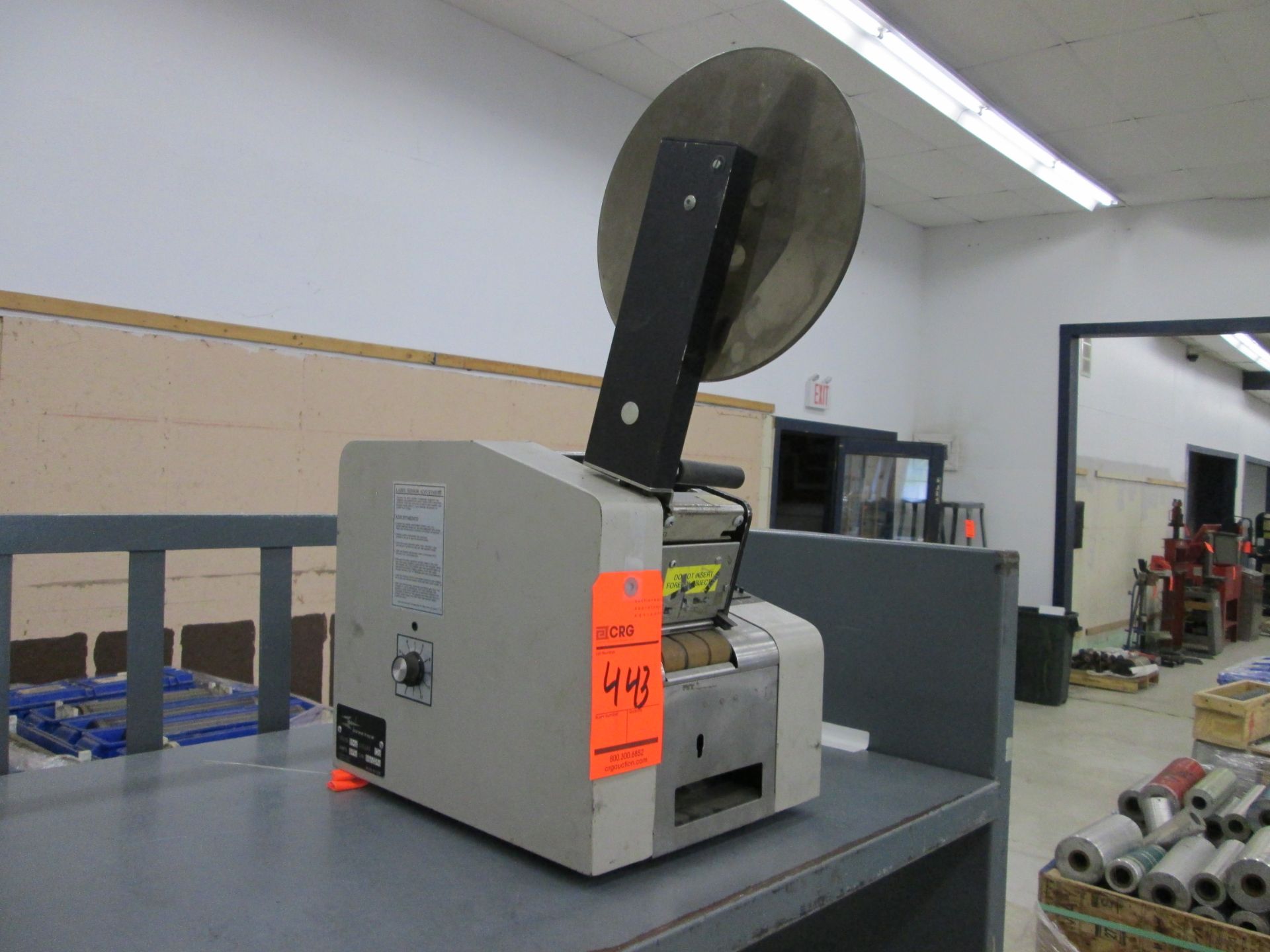 Dynatecs PL-12000 label sensor, s/n 170-12 - no cart - LOCATED AT 524 ROUTE 7 SO., MILTON, VT - Image 2 of 3