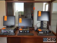 Lot of assorted computers, monitors, keyboards and accessories etc.