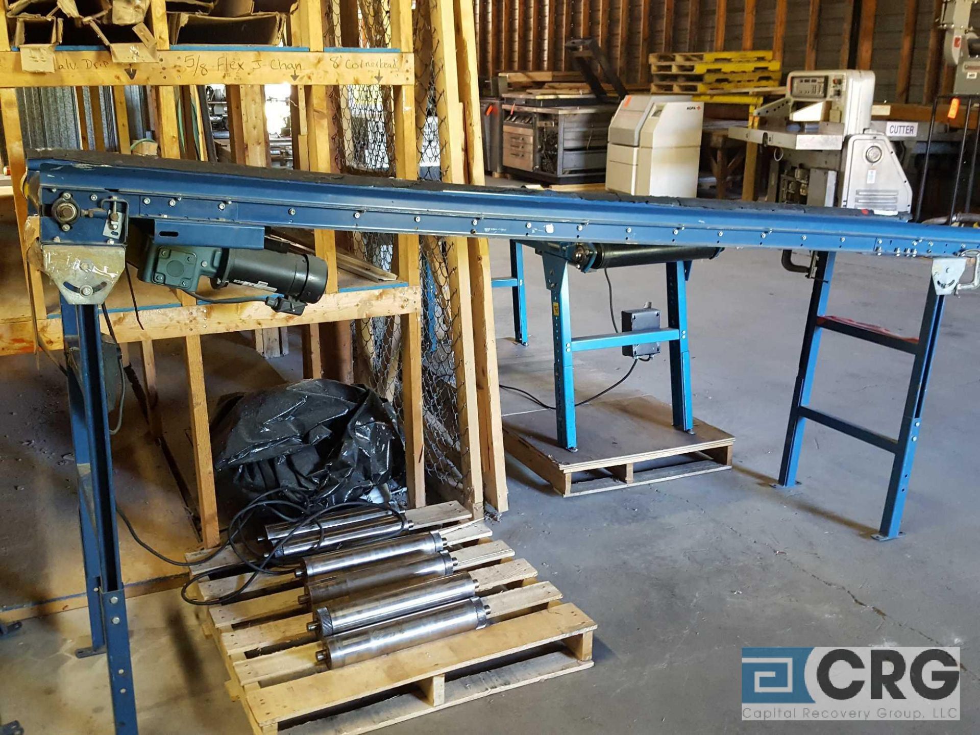 Lot of (3) assorted motorized belt conveyors - LOCATED AT 524 ROUTE 7 SO., MILTON, VT - Image 2 of 4