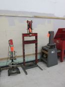 Blackhawk AP-12 hydraulic H frame shop press, 12 ton capacity - LOCATED AT 524 ROUTE 7 SO.,