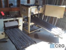 Lot includes (1) B. Bunch Co. 1000 folder machine, s/n 421-923303, and (1) Bunch Co. Model 34