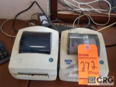 Lot of (2) RJS TP140A label printers.